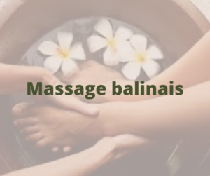 Massage balinais